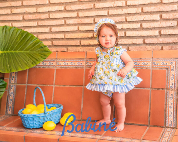 VESTIDO LIMONES BABY