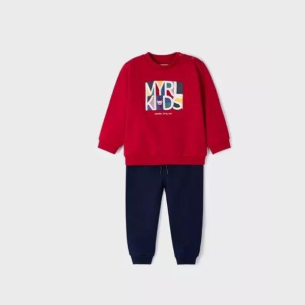 CONJUNTO ROJO/AZUL MAYORAL KIDS