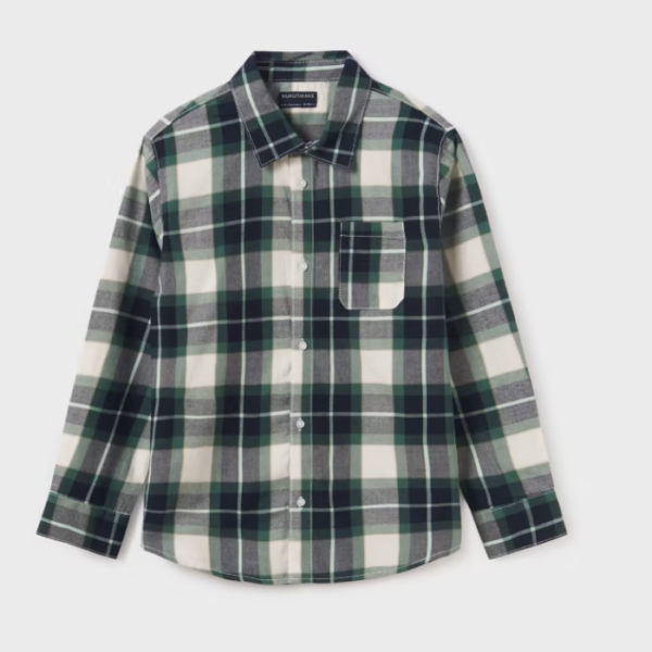 CAMISA CUADROS VERDE