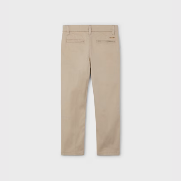 PANTALÓN SARGA CAMEL SLIM - Imagen 2