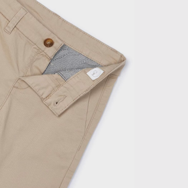 PANTALÓN SARGA CAMEL SLIM - Imagen 3