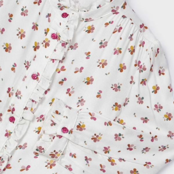 BLUSA ESTAMPADA FLORES HOLANES - Imagen 2