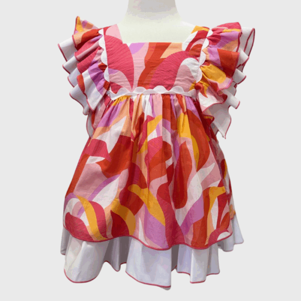 VESTIDO MULTICOLOR OLANES