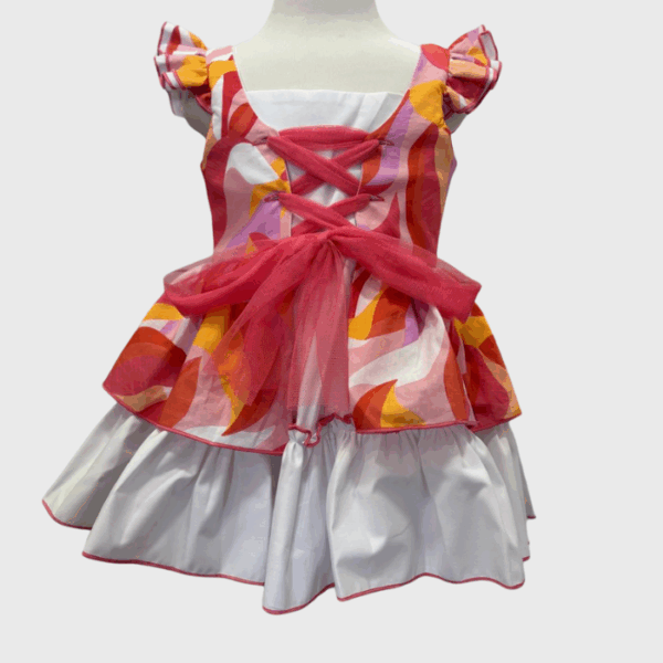 VESTIDO MULTICOLOR CORSET - Imagen 3