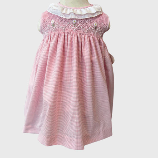 VESTIDO SIN MANGA ROSA