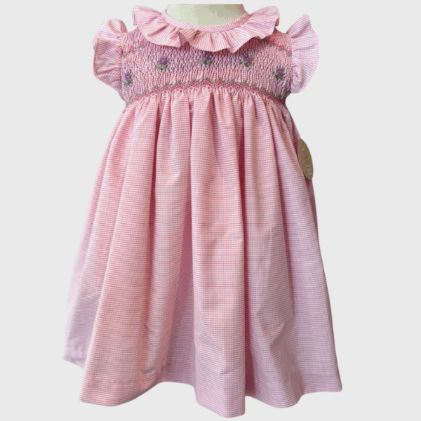 VESTIDO SIN MANGA ROSA