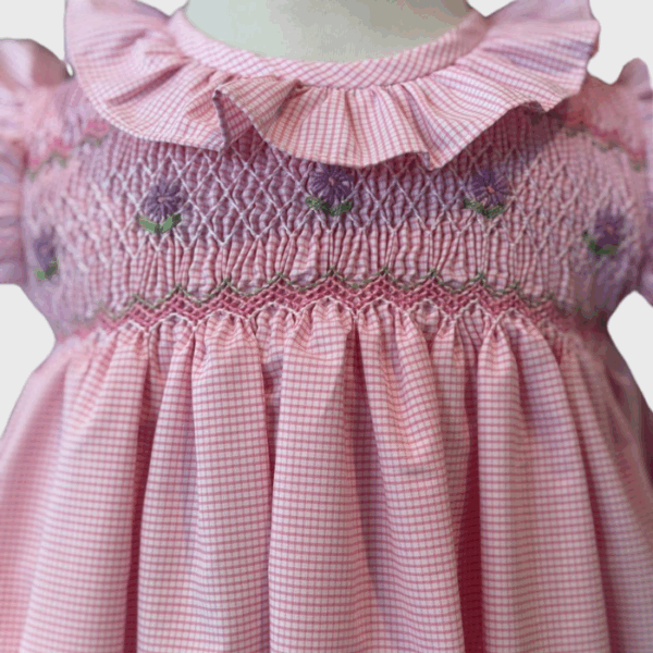 VESTIDO SIN MANGA ROSA - Imagen 2