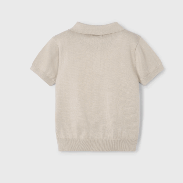 POLO TRICOT HUESO - Imagen 2