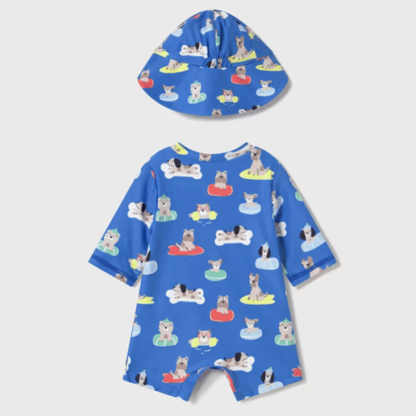 TRAJE DE BAÑO PERRITOS C/GORRO - Imagen 2