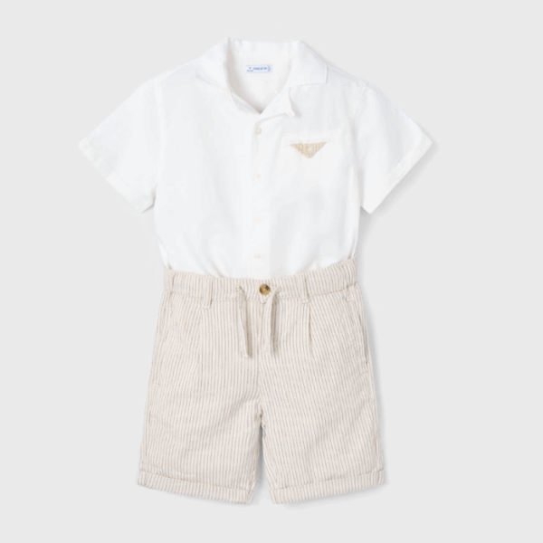 CONJUNTO BERMUDA Y CAMISA NIÑO - Imagen 2