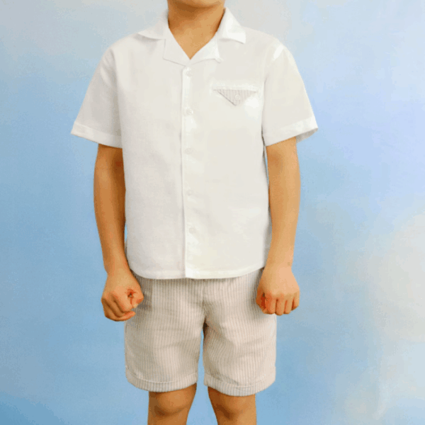 CONJUNTO BERMUDA Y CAMISA NIÑO