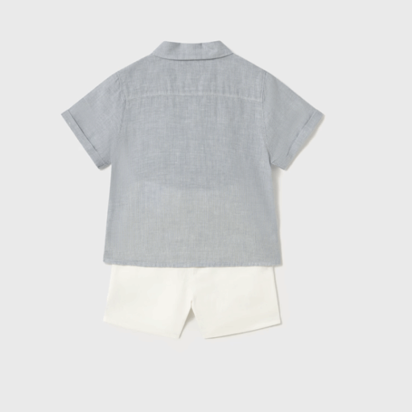 CONJUNTO BERMUDA Y CAMISA VESTIR - Imagen 2