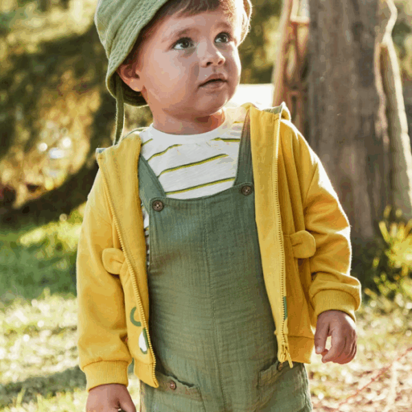 CONJUNTO 3 PIEZAS CON GORRO BEBÉ